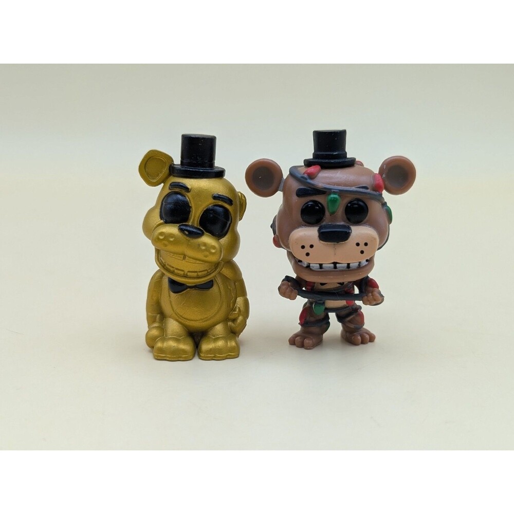Funko Pocket Pop FNAF Advent Calendar Mini Figure Lot Gold Freddy Christmas...